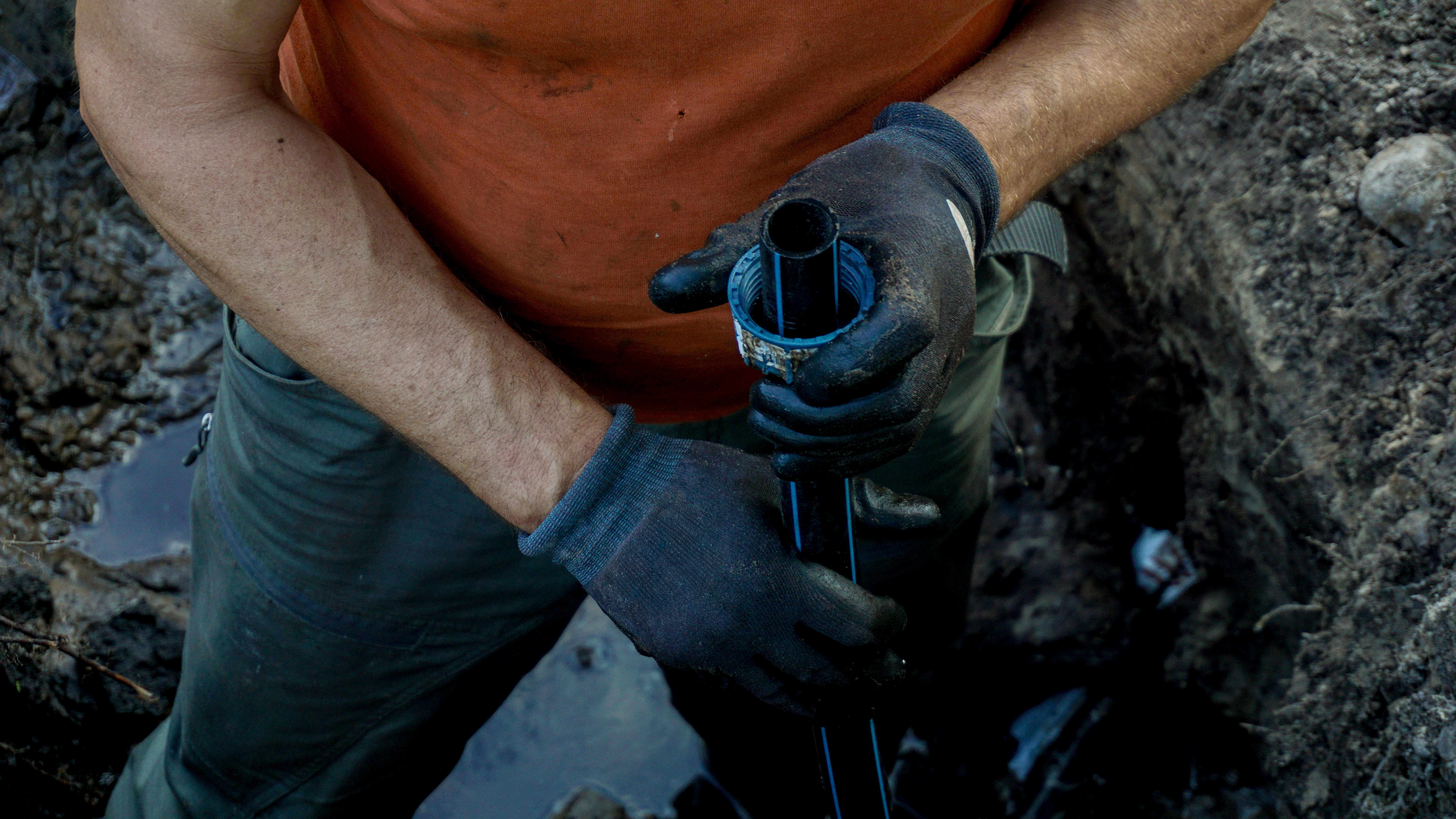 Irrigation leak detection and pipe repair in Odessa TX