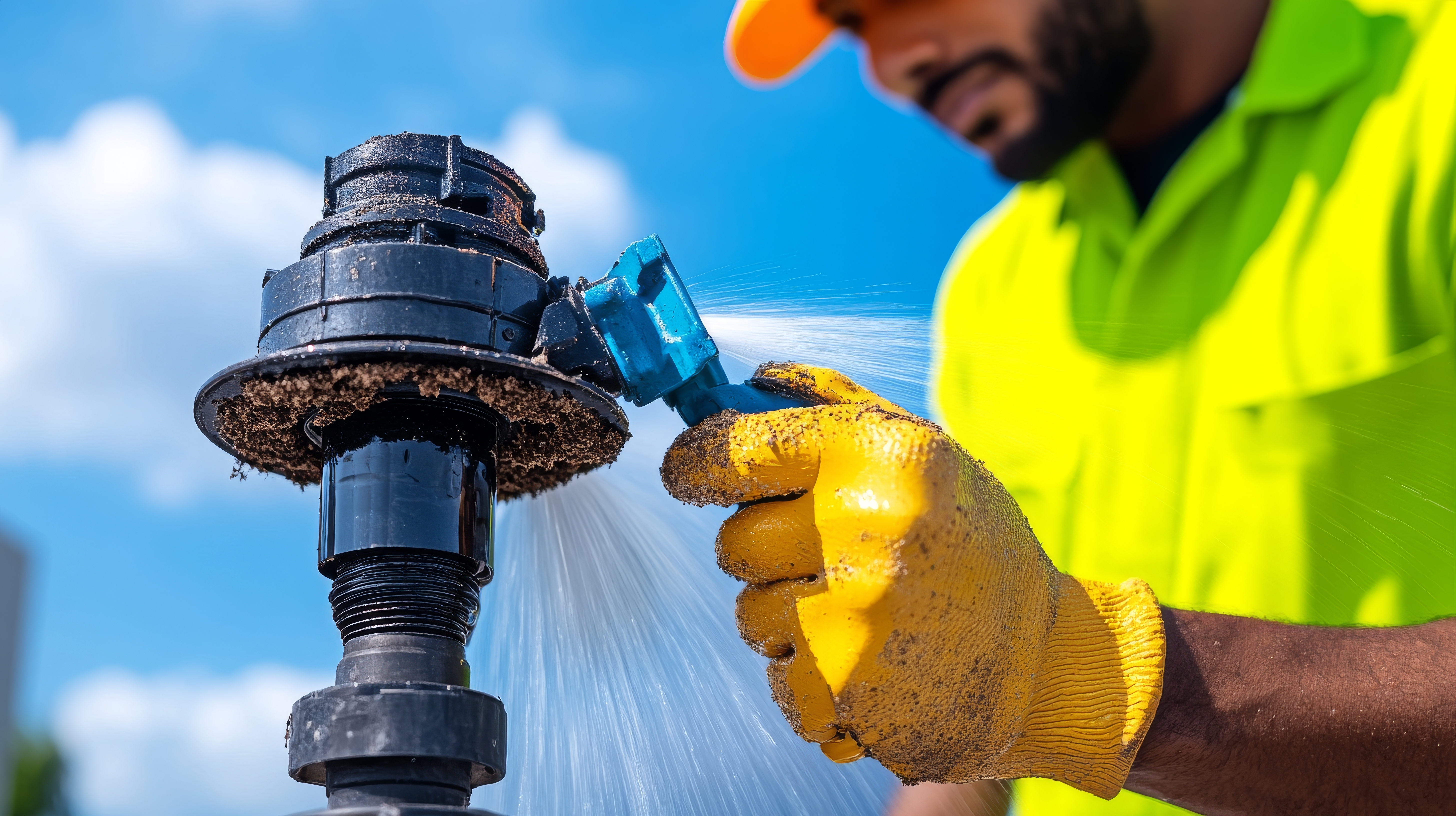 Sprinkler head replacement service in Odessa TX